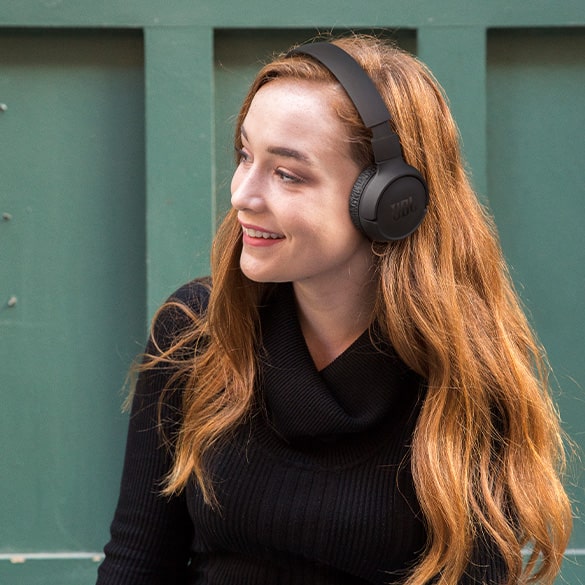 On-Ear Headphones - With On-Ear headphones, the ear pads rest on the ear, but a soft surface will not cause your ears to ache. The ears are not completely closed off, which means that environmental sounds can still be heard slightly.