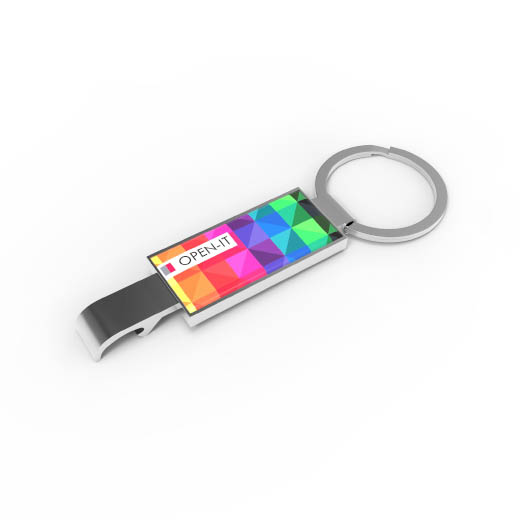 Bottle Opener Key Rings - Effortlessly open your favourite drinks with an opener and key ring in one.
