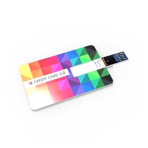 USB Cards - The flattest USB yet, but with as much storage as you're used to.