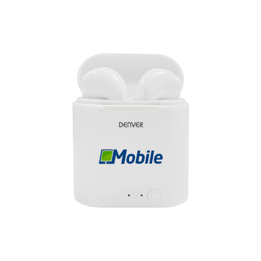 Earbuds - Earbuds are wireless earphones that connect to your phone via bluetooth. The earbuds charge automatically in the supplied case, so you can enjoy your favourite music or podcast on the go for hours!